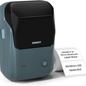 Custom printed Niimbot label